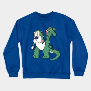 Stimpysaurus Ren Crewneck Sweatshirt